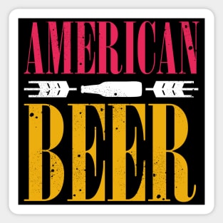 AMERICAN BEER Sticker